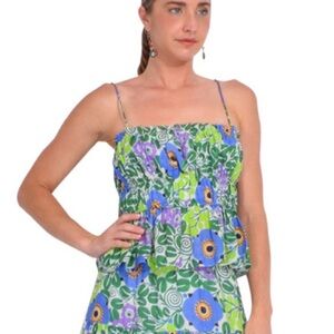 RHODE Women's Julieta Top Only Wisteria Aura Blossom